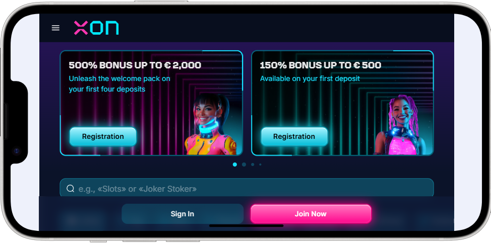Xon Bet Casino iPhone-app